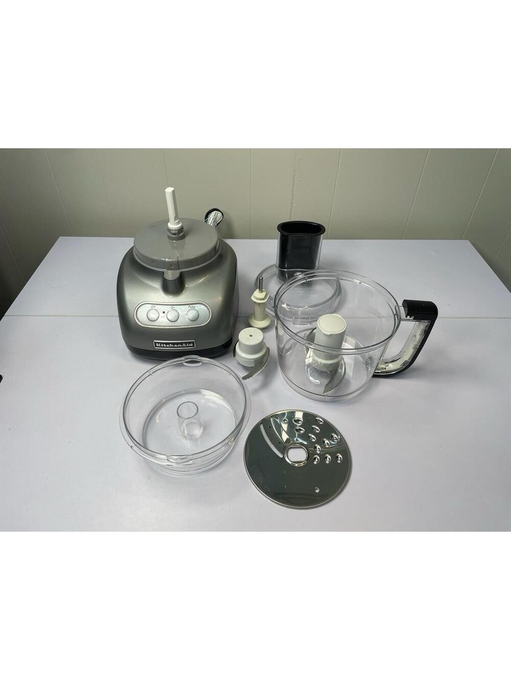 KitchenAid KFP720CUO Food Processor Tested Working Multiple Attachments